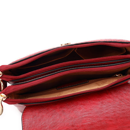 Heart Beat Cross-Body Fashion Satchel