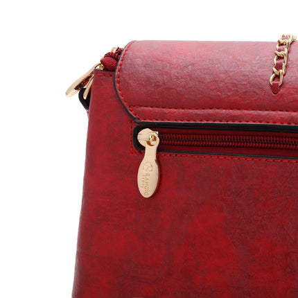 Heart Beat Cross-Body Fashion Satchel