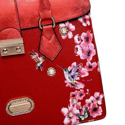 Brangio Elegant Blossom Satchel