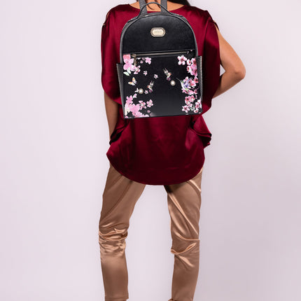 Brangio Italy Floral Hummingbird Backpack – Fashion Travel Backpack
