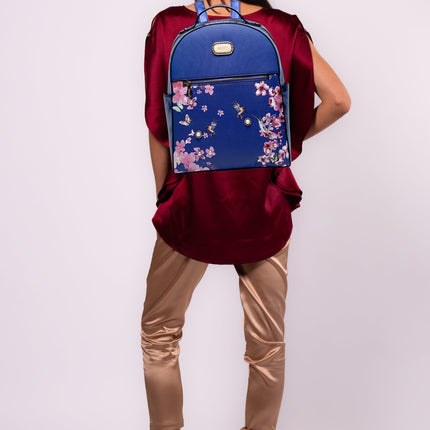Brangio Italy Floral Hummingbird Backpack – Fashion Travel Backpack