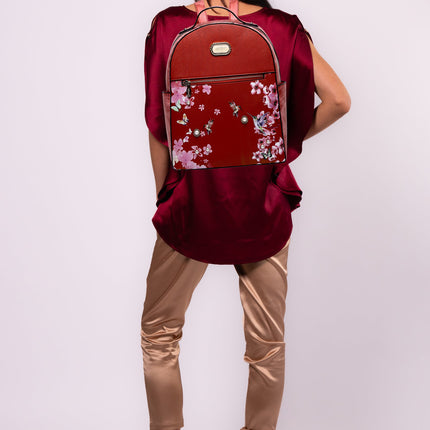 Brangio Italy Floral Hummingbird Backpack – Fashion Travel Backpack