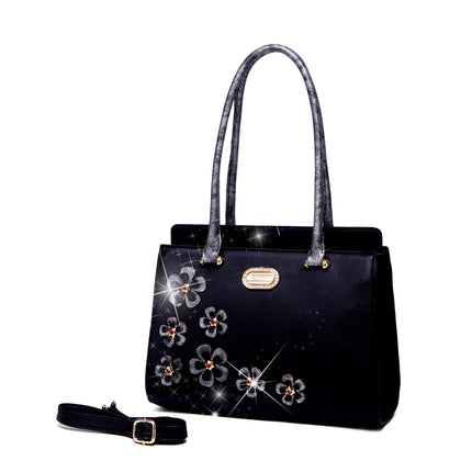 Brangio Italy Silver Bloom Tote