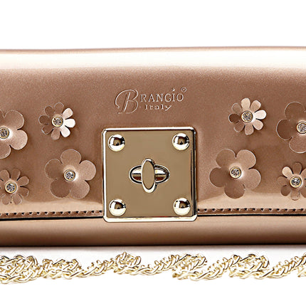 Brangio Elegant Embellished Crossbody Purse