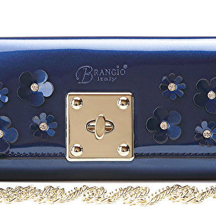 Brangio Elegant Embellished Crossbody Purse