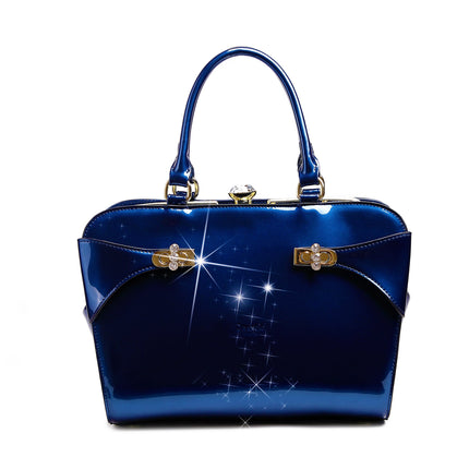 Brangio Elegant Patent Handbag