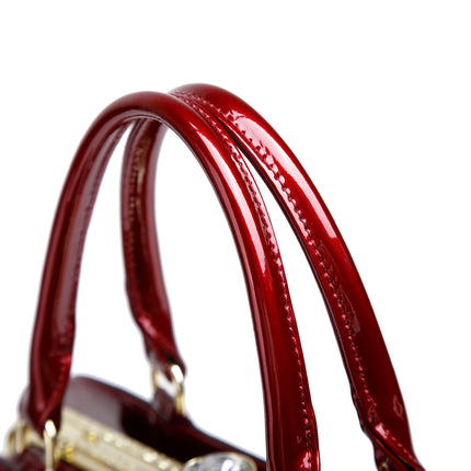 Brangio Elegant Patent Handbag