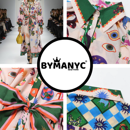 Maxi Dress New Collection BYMANYC ® New York • Dreamlike Artistic Print