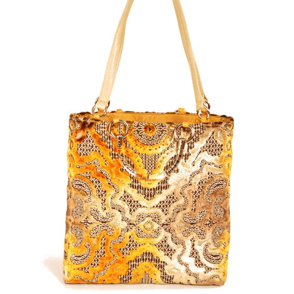 Baroque Gold  Large Tote
