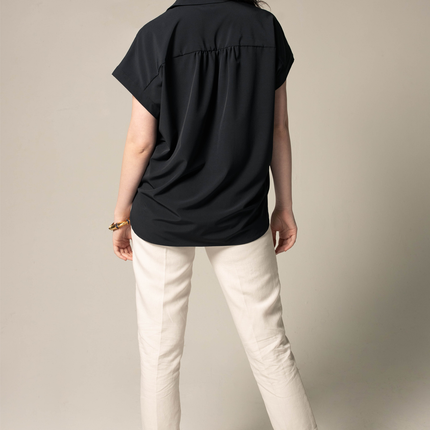 Classic Black Blouse – Elegant Women’s Top