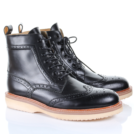 Men's Leather Oxford Boots
