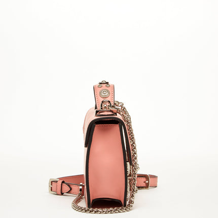 Pink Purse Small Leather Crossbody Bag Women's Handbag