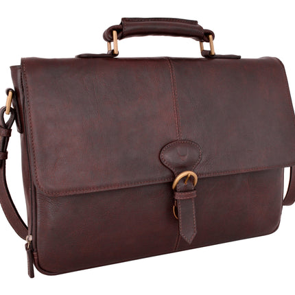 Parker Leather  Medium Briefcase