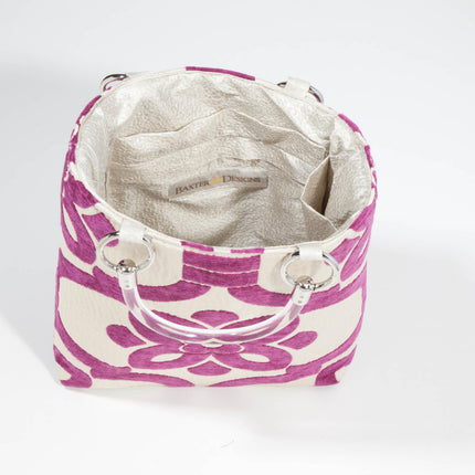 Stencil Magenta Small Tote