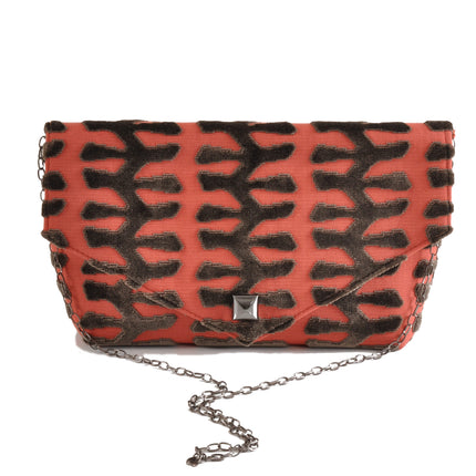 Totem Coral Envelope Clutch