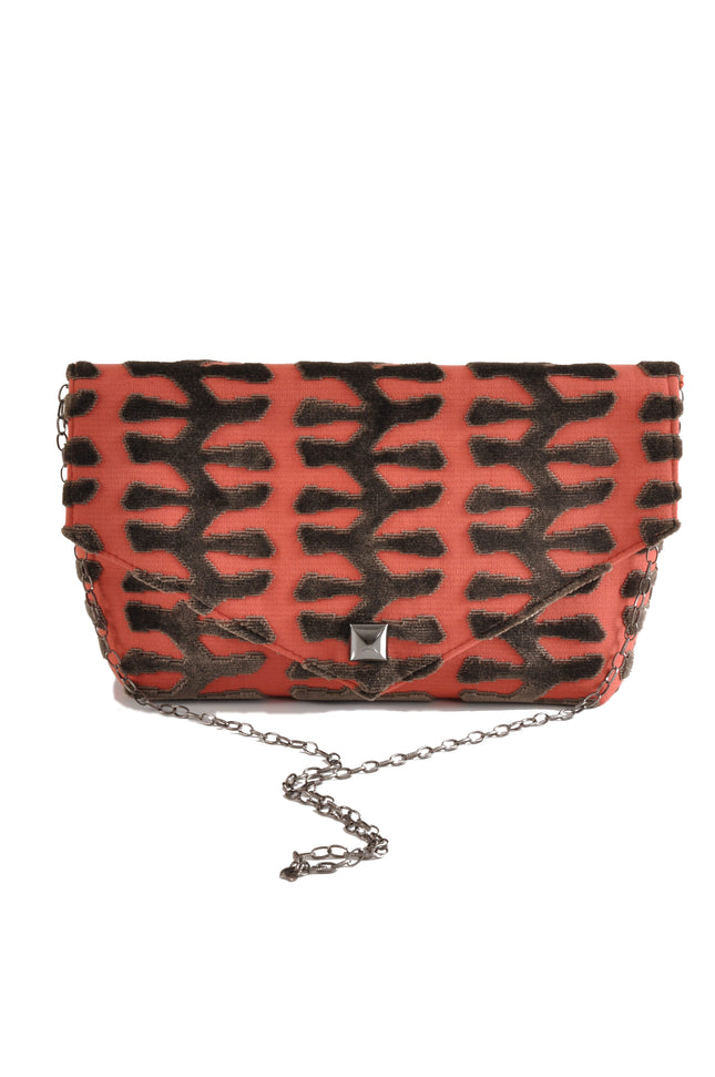 Totem Coral Envelope Clutch