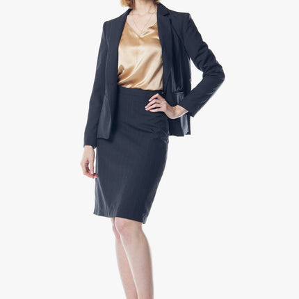 Wool Dark Grey Blazer