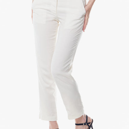 White Skinny Pants Women's Trousers