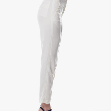 White Skinny Pants Women's Trousers
