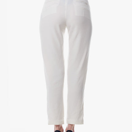 White Skinny Pants Women's Trousers