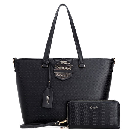 Brangio Stylish Perforated Tote Bag