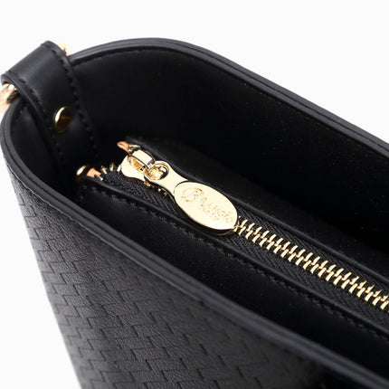 Brangio Stylish Perforated Tote Bag+Wallet 2pcs/Matching Set
