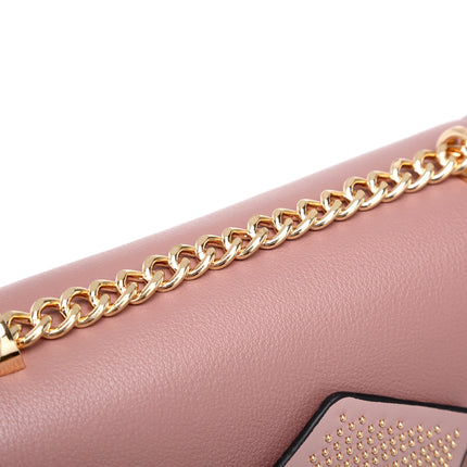 Brangio Blush Geometric Crossbody Bag
