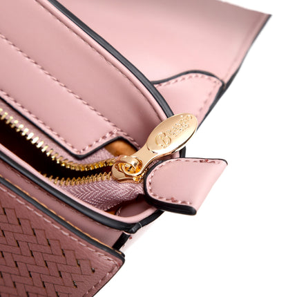 Brangio Blush Geometric Crossbody Bag