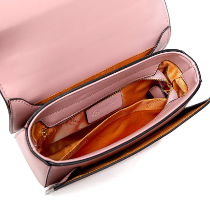 Brangio Blush Geometric Crossbody Bag