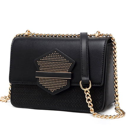 Brangio Blush Geometric Crossbody Bag