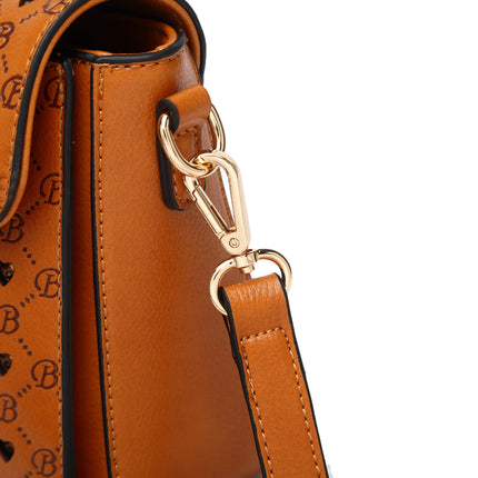 Millionaire Gem Crystal Engraved Crossbody Evening Bag