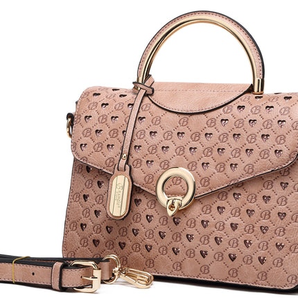 Millionaire Gem Crystal Engraved Crossbody Evening Bag