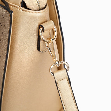 Brangio Elegant Perforated Handbag