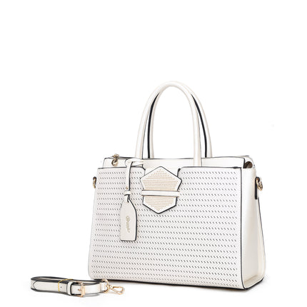 Brangio Elegant Perforated Handbag