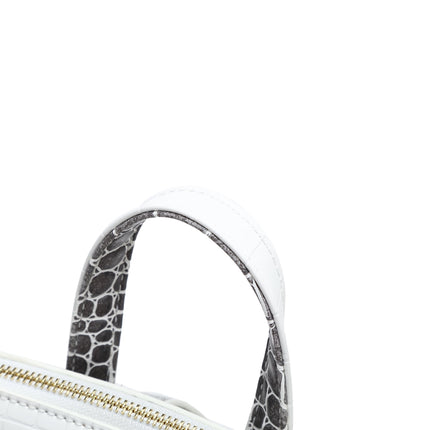 Brangio Croc-Embossed Convertible Backpack