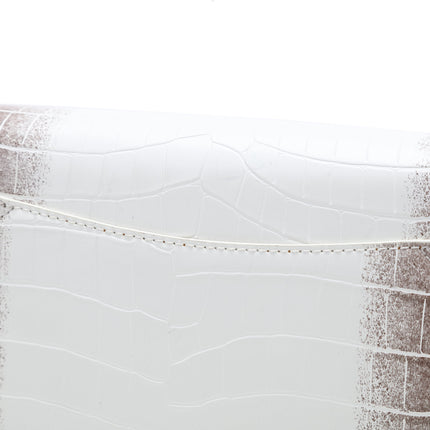 Brangio Croc-Embossed Crossbody Bag
