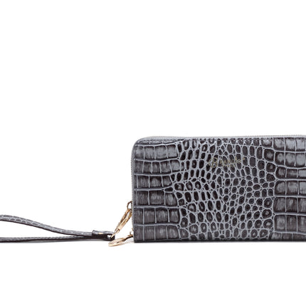 Brangio Luxe Croc-Embossed Tote Bag