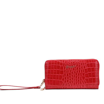 Brangio Luxe Croc-Embossed Tote Bag
