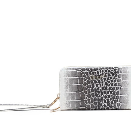 Brangio Luxe Croc-Embossed Tote Bag