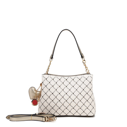 Ruby Romance Crystal Stud Mini Satchel