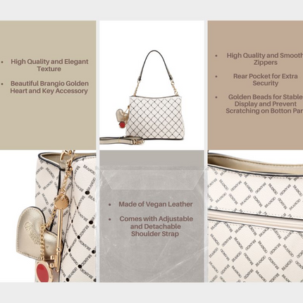 Ruby Romance Crystal Stud Mini Satchel