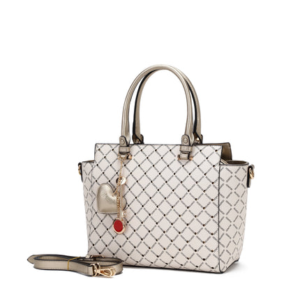 Ruby Soar Crystal Stud Work Travel Tote Bag