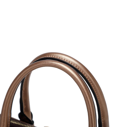 Ruby Heartbeat Crystal Stud Top Handle Satchel