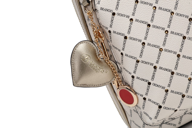 Ruby Work Crystal Stud Travel Backpack