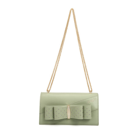 Brangio Chic Bow Accent Evening Bag