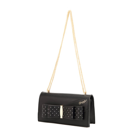 Brangio Chic Bow Accent Evening Bag