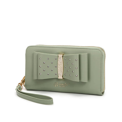 Brangio Chic Bow Accent Evening Bag