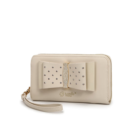 Brangio Chic Bow Accent Evening Bag