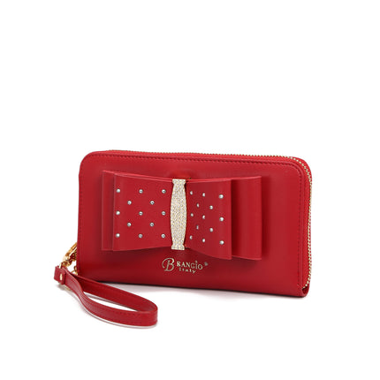 Brangio Chic Bow Accent Evening Bag