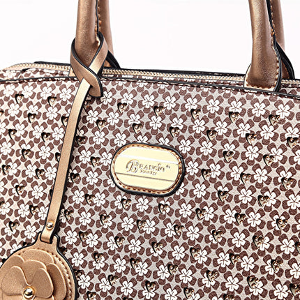 Brangio Sophisticated Patterned Handbag